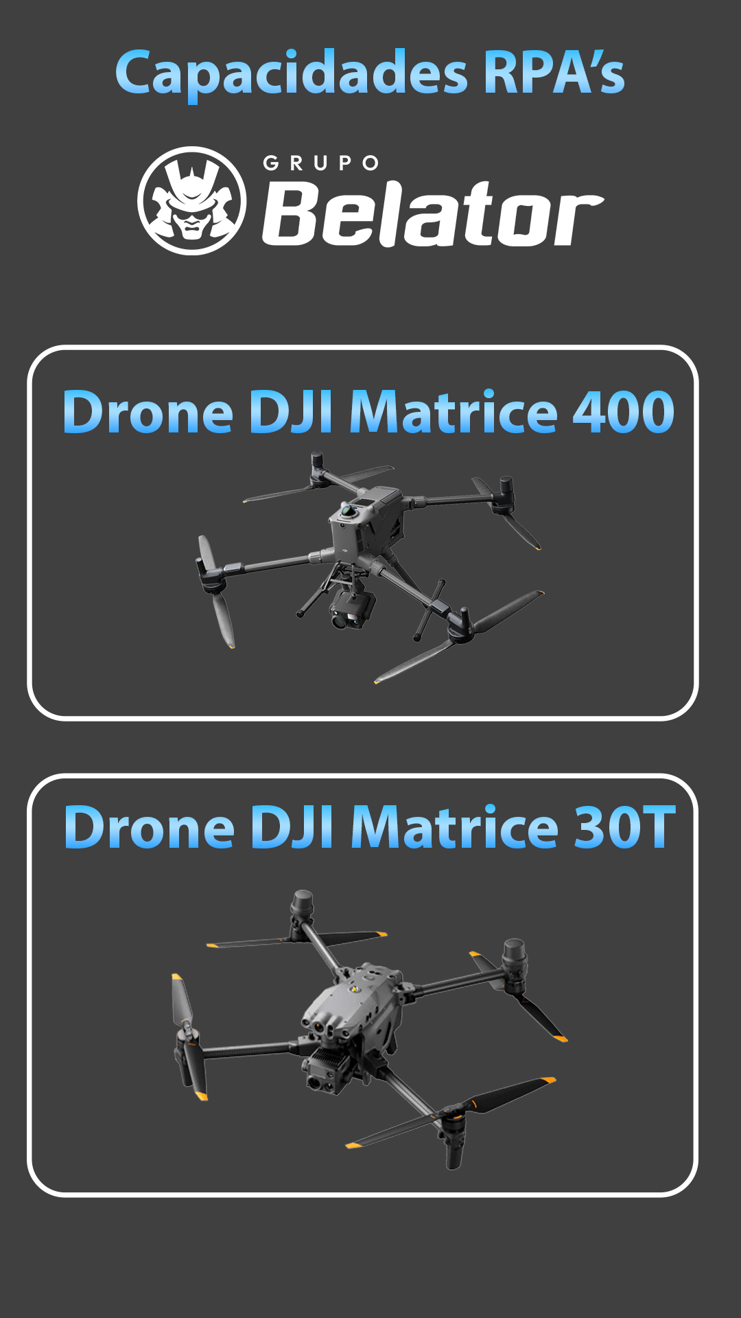Ficha general de drones